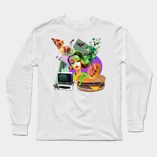 Barbie Thinking Long Sleeve T-Shirt